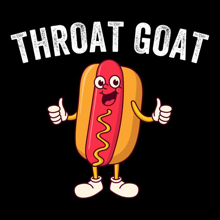 Throat Goat Inappropriate Comment Funny Gag Gift White Elephant Prank Gift Doggie Tank
