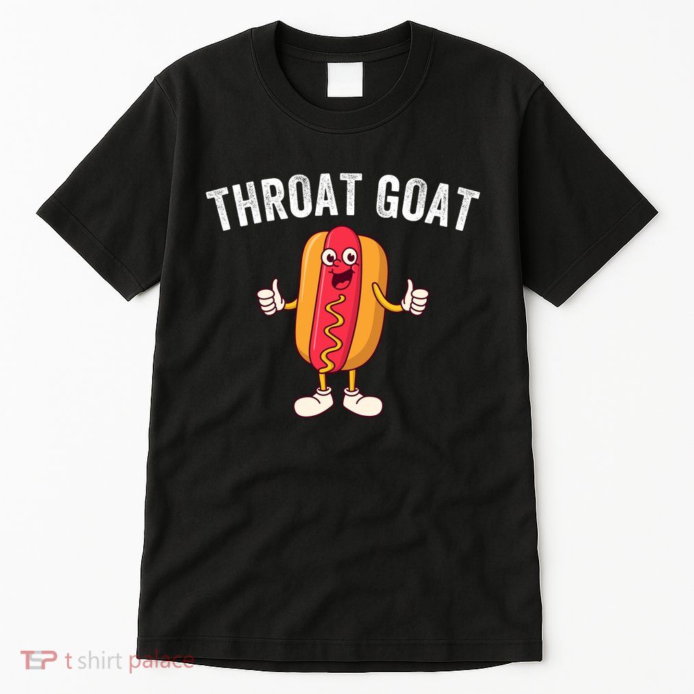 Throat Goat Inappropriate Comment Funny Gag Gift White Elephant Prank Gift Tall T-Shirt