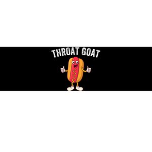 Throat Goat Inappropriate Comment Funny Gag Gift White Elephant Prank Gift Bumper Sticker