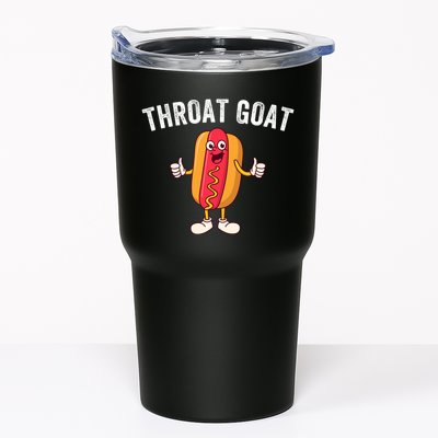 Throat Goat Inappropriate Comment Funny Gag Gift White Elephant Prank Gift Tumbler
