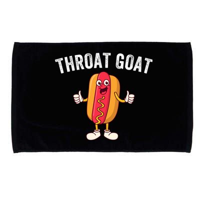 Throat Goat Inappropriate Comment Funny Gag Gift White Elephant Prank Gift Microfiber Hand Towel