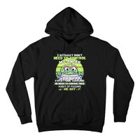 The Grouch I Actually Dont Need To Control My Anger The Grouch Funny Hoodie