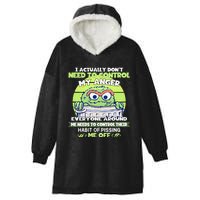 The Grouch I Actually Dont Need To Control My Anger The Grouch Funny Hooded Wearable Blanket