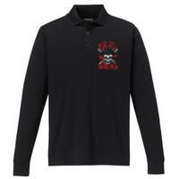 Teaching Gift Idea Pirate Student Learning Teacher Performance Long Sleeve Polo