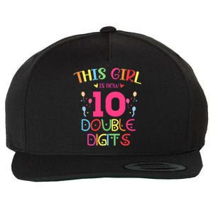 This Girl Is Now 10 Double Digits Wool Snapback Cap