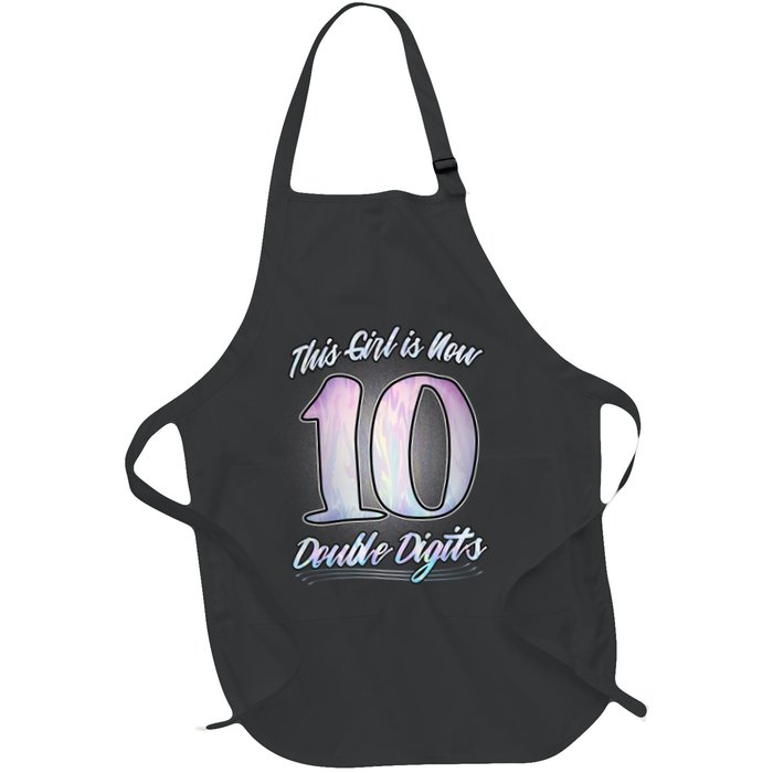 This Girl Is Now 10 Double Digits Birthday Gift Apron