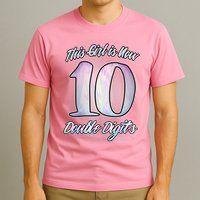 This Girl Is Now 10 Double Digits Birthday Gift T-Shirt