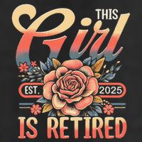 This Girl Is Retired 2025 Not My Problem Anymore Cool Comfort Performance Bucket Hat