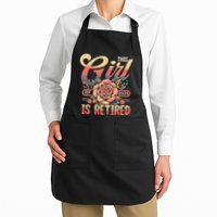This Girl Is Retired 2025 Not My Problem Anymore Apron