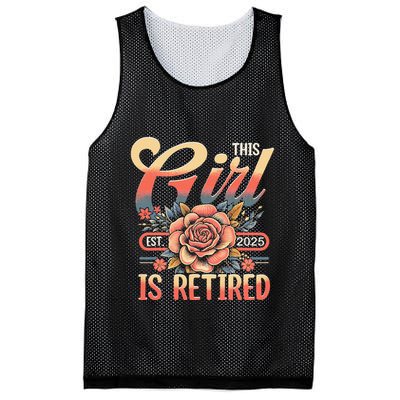 This Girl Is Retired 2025 Not My Problem Anymore Mesh Reversible Basketball Jersey Tank