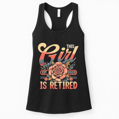 This Girl Is Retired 2025 Not My Problem Anymore Womens Tank Top