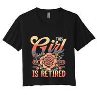 This Girl Is Retired 2025 Not My Problem Anymore Crop Top