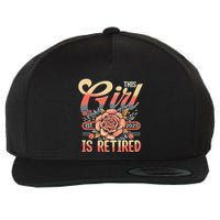 This Girl Is Retired 2025 Not My Problem Anymore Wool Snapback Cap
