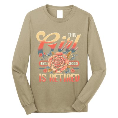 This Girl Is Retired 2025 Not My Problem Anymore Long Sleeve Shirt