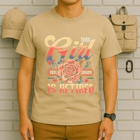 This Girl Is Retired 2025 Not My Problem Anymore T-Shirt