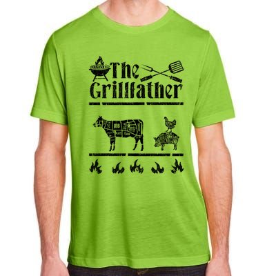 The Grillfather Id Smoke That Bbq Funny Gift Adult ChromaSoft Performance T-Shirt