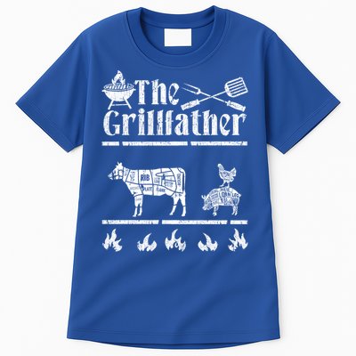 The Grillfather Id Smoke That Bbq Funny Gift Tall T-Shirt