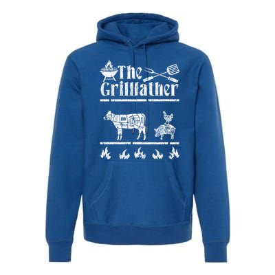 The Grillfather Id Smoke That Bbq Funny Gift Premium Hoodie