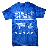 The Grillfather Id Smoke That Bbq Funny Gift Tie-Dye T-Shirt