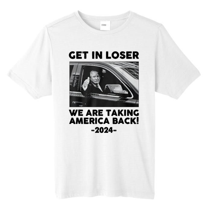 Trump Get In Loser Were Taking America Back Tall Fusion ChromaSoft Performance T-Shirt