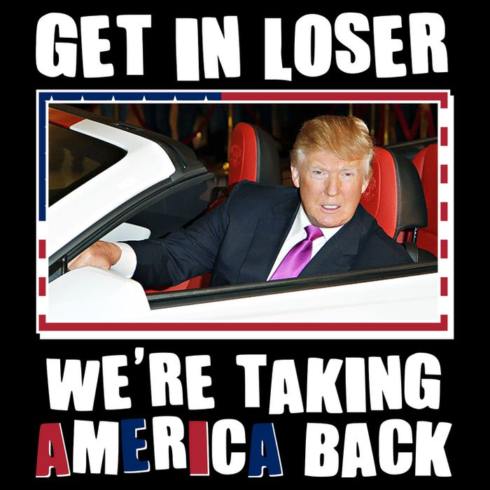 Trump Get In Loser Were Taking America Back Button