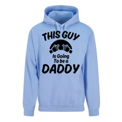 This Guy Is Going To Be A Daddy Unisex Surf Hoodie