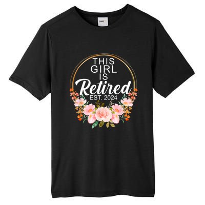 This Girl Is Retired Est. 2024 Retirement Tall Fusion ChromaSoft Performance T-Shirt