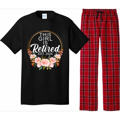 This Girl Is Retired Est. 2024 Retirement Pajama Set