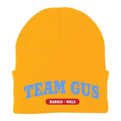 Team Gus IM Voting For Gus Walz Dad Gift Knit Cap Winter Beanie