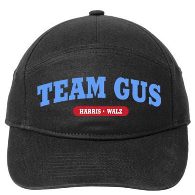 Team Gus IM Voting For Gus Walz Dad Gift 7-Panel Snapback Hat