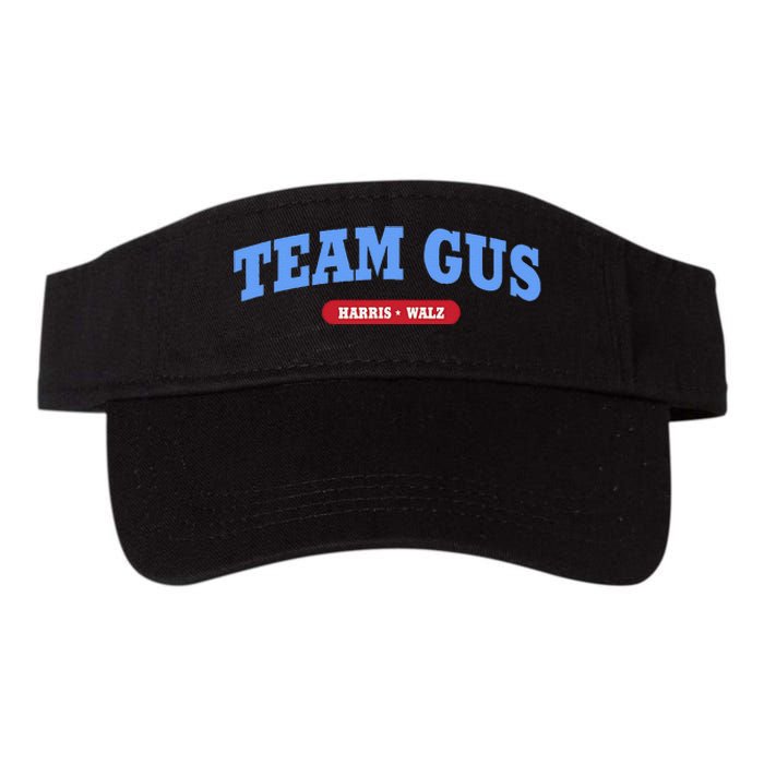 Team Gus IM Voting For Gus Walz Dad Gift Valucap Bio-Washed Visor