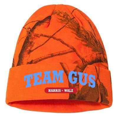 Team Gus IM Voting For Gus Walz Dad Gift Kati Licensed 12" Camo Beanie