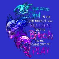 The Good In Me Got Tired Of The Bullshit Cool Gift V-Neck T-Shirt