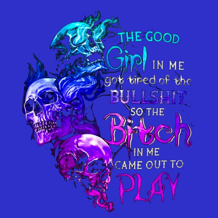 The Good In Me Got Tired Of The Bullshit Cool Gift V-Neck T-Shirt