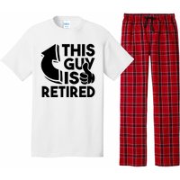 This Guy Is Retired Funny Retirement Retiree Pension Pajama Set