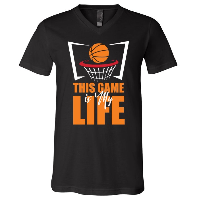 This Game Is My Life V-Neck T-Shirt