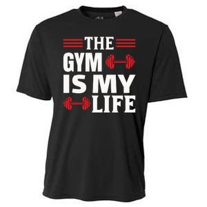 The Gym Is My Life Cooling Performance Crew T-Shirt