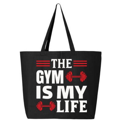 The Gym Is My Life 25L Jumbo Tote