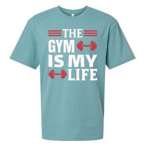 The Gym Is My Life Sueded Cloud Jersey T-Shirt