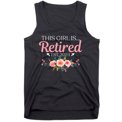 This Girl Is Retired Est. 2024 Tank Top