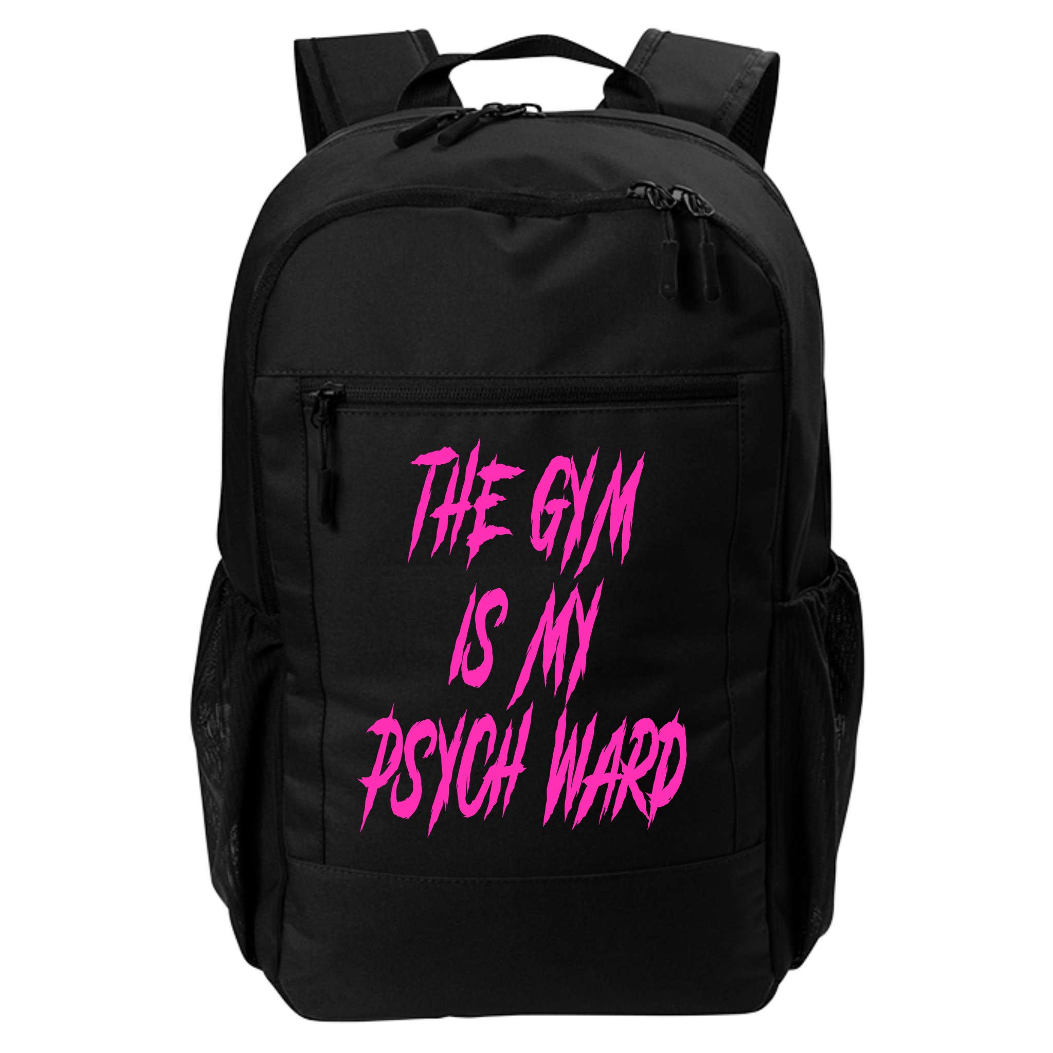 They Gym Is My Ward Funny Cute Psych Joke Fitness Workout Backpack