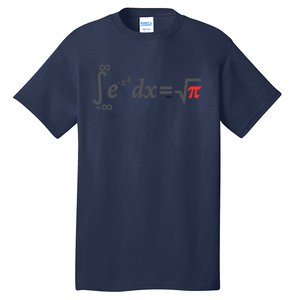 The Greatest Integral Of All Time: The Gaussian Integral Tall T-Shirt