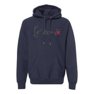 The Greatest Integral Of All Time: The Gaussian Integral Premium Hoodie