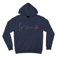 The Greatest Integral Of All Time: The Gaussian Integral Tall Hoodie