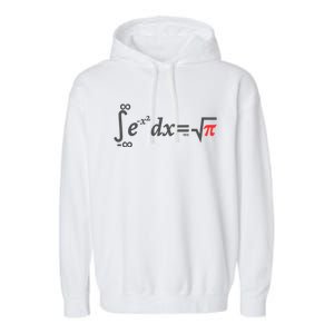 The Greatest Integral Of All Time: The Gaussian Integral Garment-Dyed Fleece Hoodie