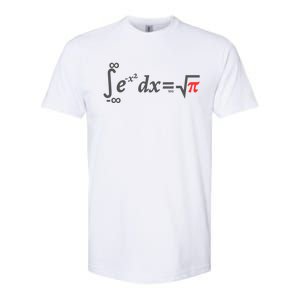 The Greatest Integral Of All Time: The Gaussian Integral Softstyle CVC T-Shirt