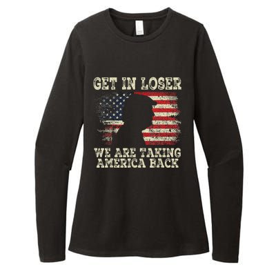 Trump Get In Loser WeRe Taking America Back 2024 Womens CVC Long Sleeve Shirt