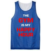 The Gym Is My Happy Hour Meaningful Gift Mesh Reversible Basketball Jersey Tank