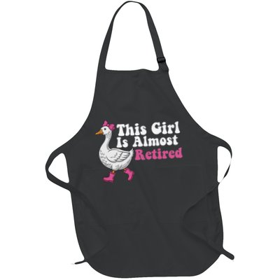 This Girl Is Almost Retired Retiring Soon Retirement Retro Apron