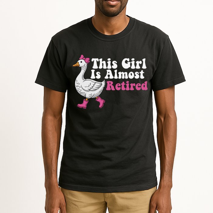 This Girl Is Almost Retired Retiring Soon Retirement Retro Tall T-Shirt